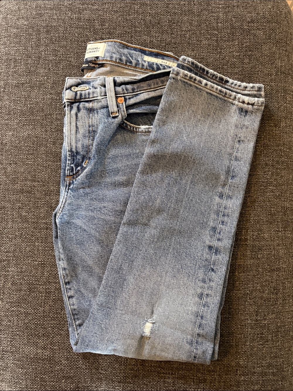 Citizens of Humanity Light Blue Denim Jeans